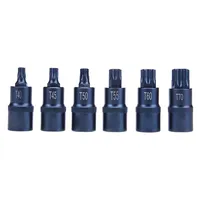 1/2 Inch Torx Screwdriver Bit Multifunctional Practical Screwdriver Drive Socket T40 T45 T50 T55 T60 T70 Repair Hand Tool