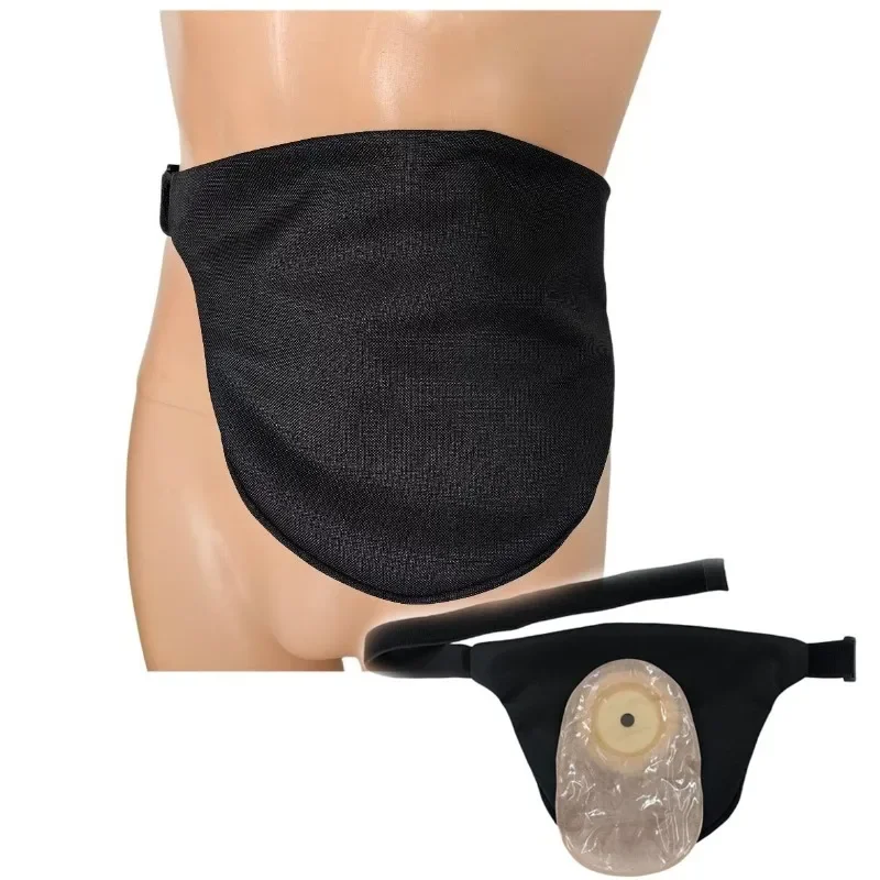 Ostomy Protective Cover Shielding Universal Ostomy Pouch Cover Adjustable Sizes Portable Washable Reusable Ostomy Bag Cover fast