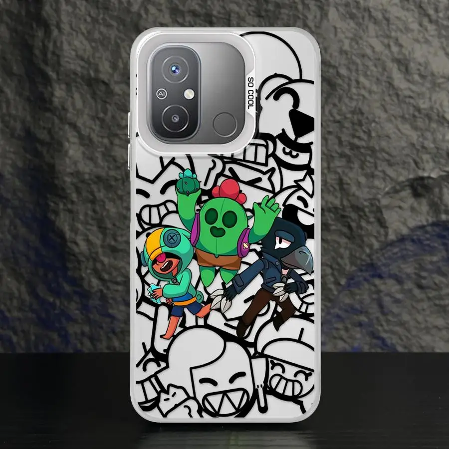 حافظة لهاتف Xiaomi Redmi 13C 13 12 A4 12C 14C A1 A3 A2 Plus A3x Games Stars Leons Cool #4