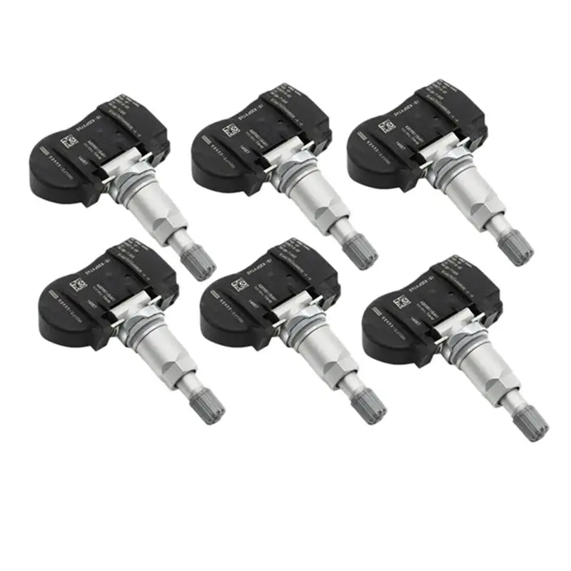 

6Pcs 52933-2J100 TPMS Tire Pressure Sensor 433Mhz For Genesis Accent Elantra Kia Rio Sorento 12-2019 529332J100