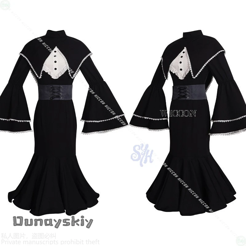 Аниме-игровой проект Sekai Cosplay Idol Girls Groups Nightcord At 25:00 Костюм Mikkuu {BankaiMode}Винтажная готическая Лолита Хэллоуин