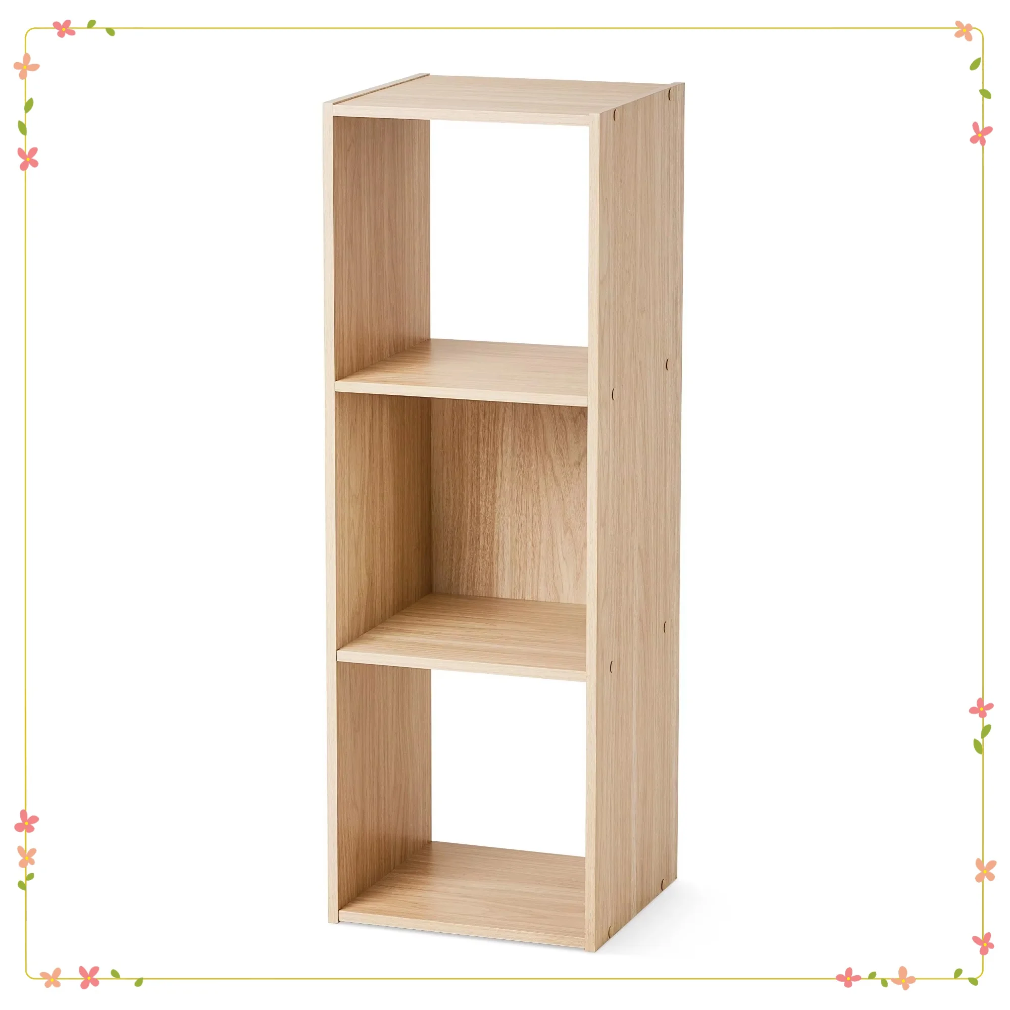 منظم تخزين 3 مكعبات، وحدة رف معيارية للخزانة والمكتب والمنزل