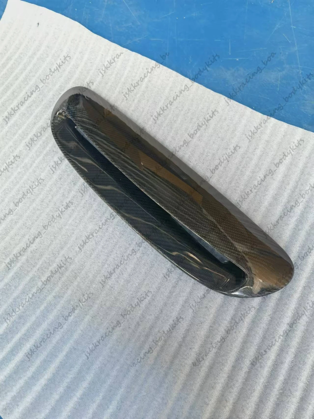 

For Mini Cooper S F56 Carbon Fiber Hood Scoop Bonnet Air Vent Duct Trim Cover