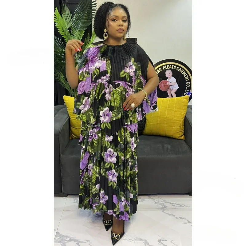 

2024 Autumn New Printing Splicing Irregular Set Temperament Loose Fashion Elegant 2 Piece Sets Womens Outfits