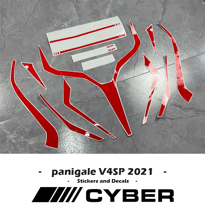 

V4SP Line Sticker Decal For Ducati Panigale V4SP V4 V4S V4R Fairing Sticker Shell Decal All Logos