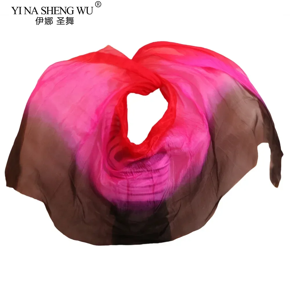 حجاب حريري 100% حجاب للرقص الشرقي تاريفا بيروت كوستم 250*114 سم ألوان متعددة متوفرة حجاب حريري للرقص الشرقي ألوان متدرجة #5