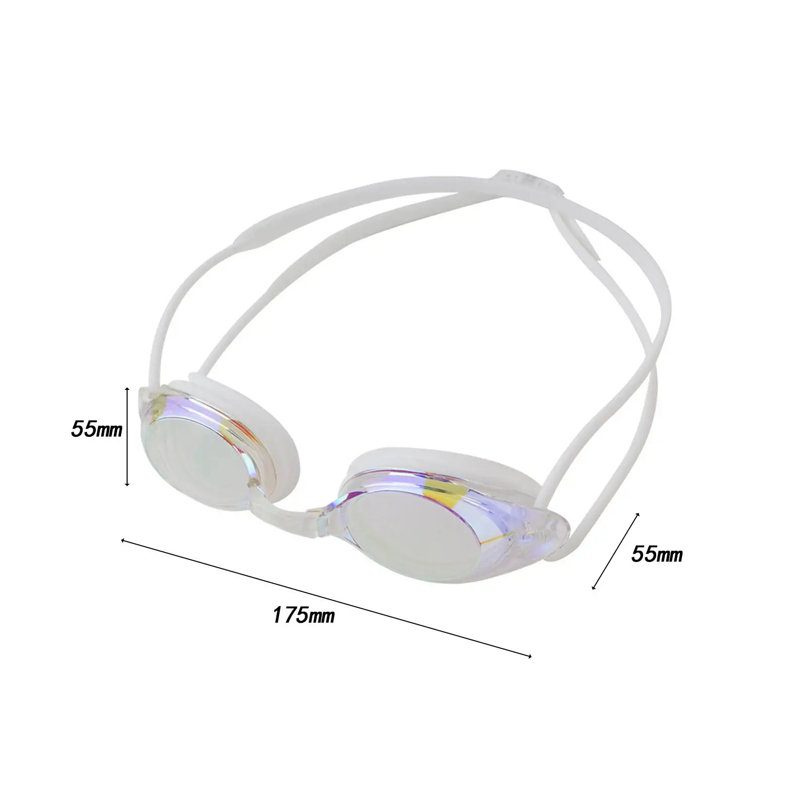 

Очки для плавания водонепроницаемые для мужчин и женщин, для взрослых, с широким обзором, защита глаз, удобные очки для плавания, снорклинга и дайвинга