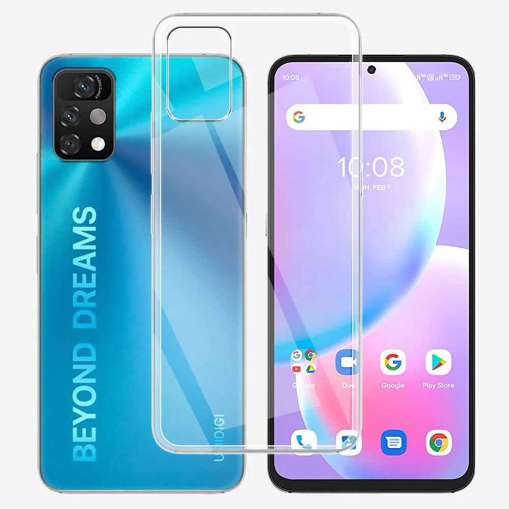 For Umidigi A11 Pro Max Clear Case Silicon Soft Cover For Umidigi A11ProMax Phone Case For A11 ProMax Clear Ultra Thin Bumper