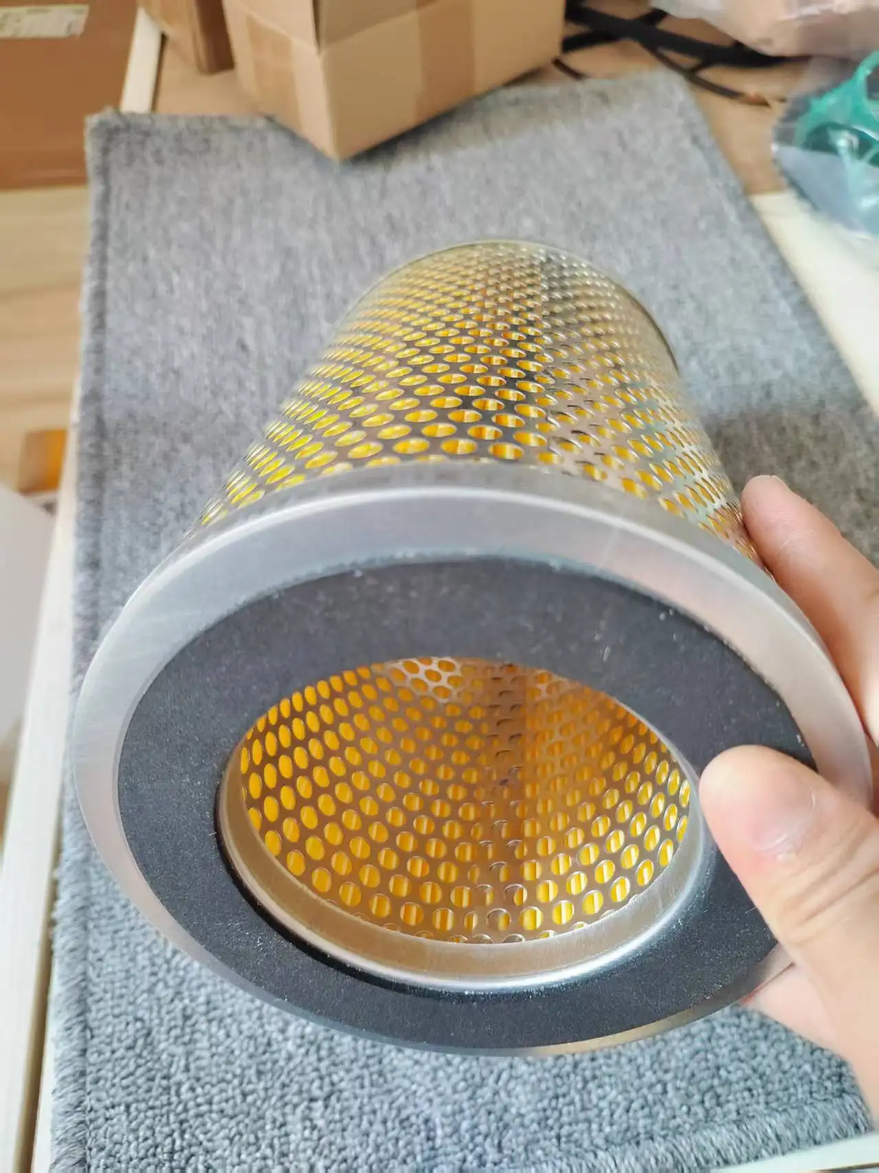 مضخة جافة F003، مضخة تفريغ، ضاغط هواء، منفاخ، فلتر هواء مدخل مضخة الهواء F006 F005