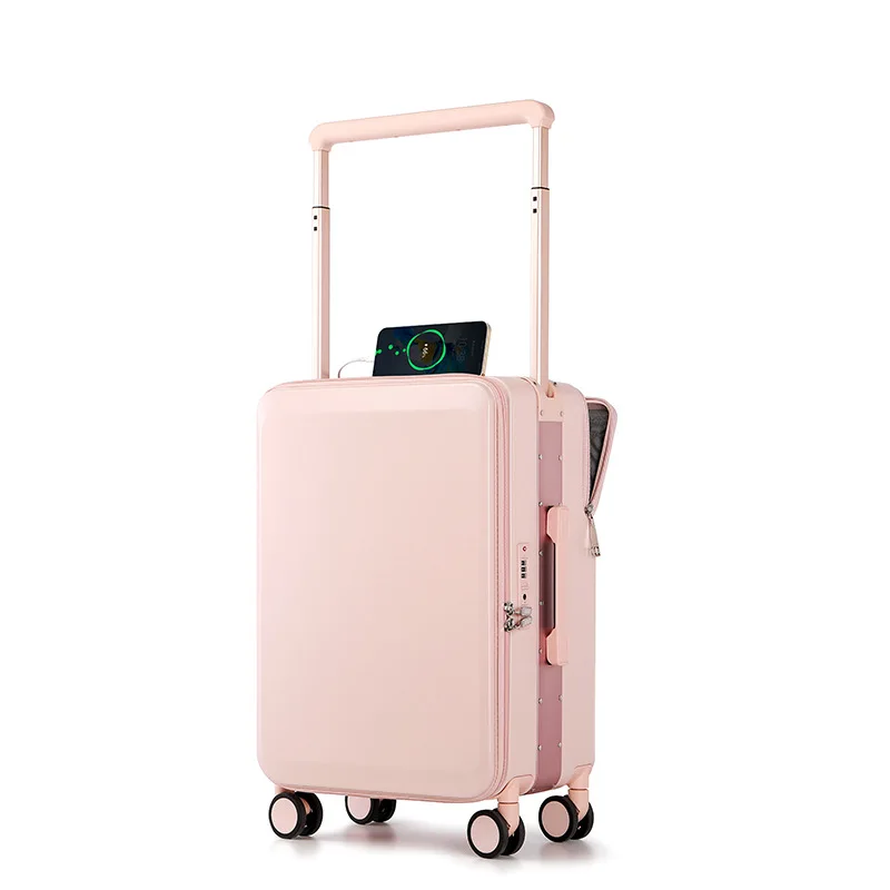 Fresh strong and durable trolley roller suitcase Alohakim