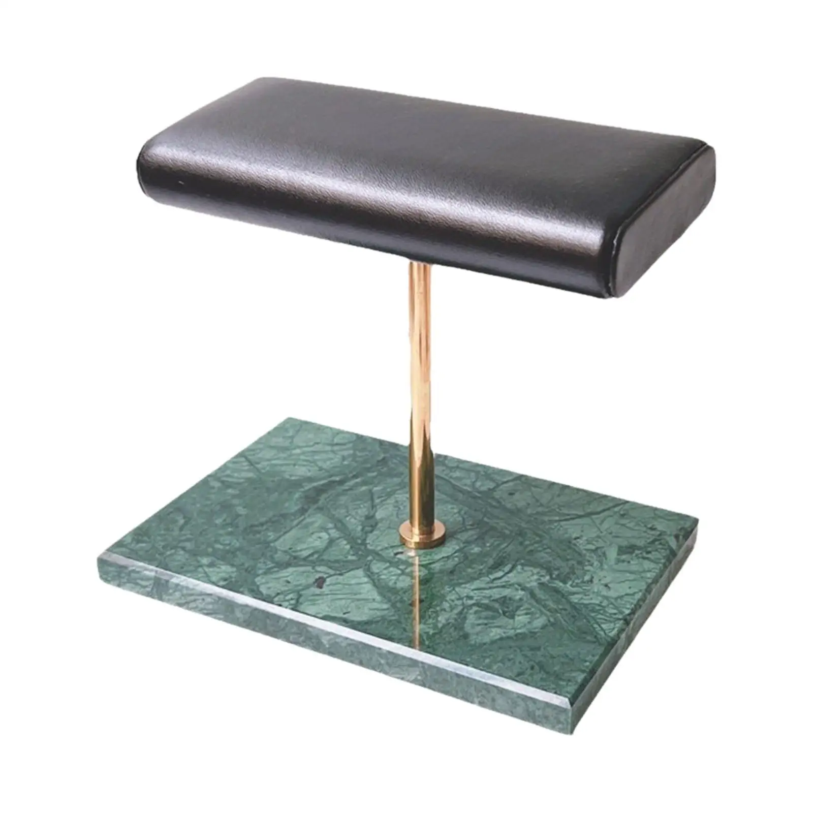 

Watch Stand T Bracelet Holder T Bar PU Leather with Marble Base Jewelry Organizer Holder for Home Organization Women Men Gift