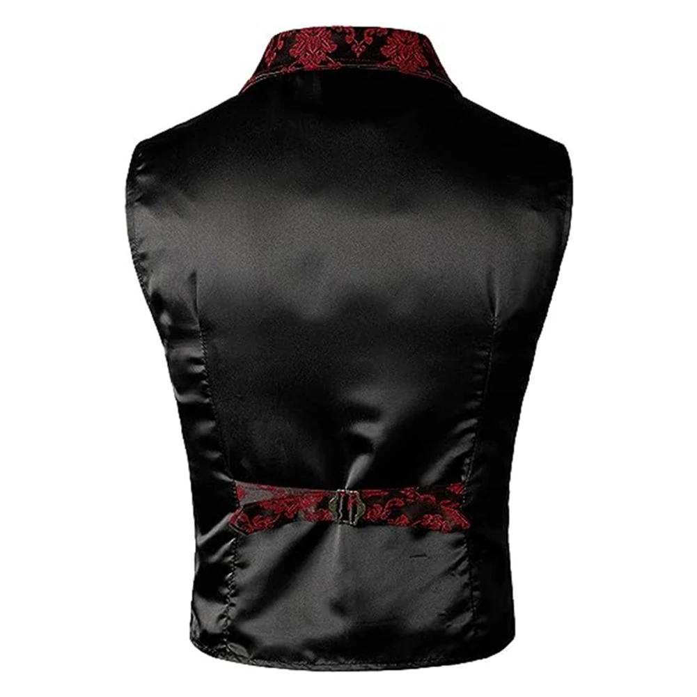 Comfortable Mens Waistcoat Mens Vest Vest Daily Decorative Pattern Fashion Formal Gothic Polyester Regular Single