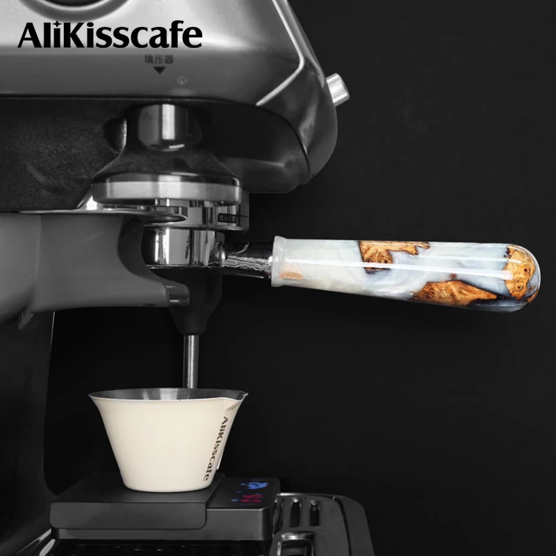 AliKisscafe Coffee Bottomless Portafilter Naked 58mm For Gaggia E61 Nuova Hibrew Breville 9serie Espresso Accessory Barista Tool