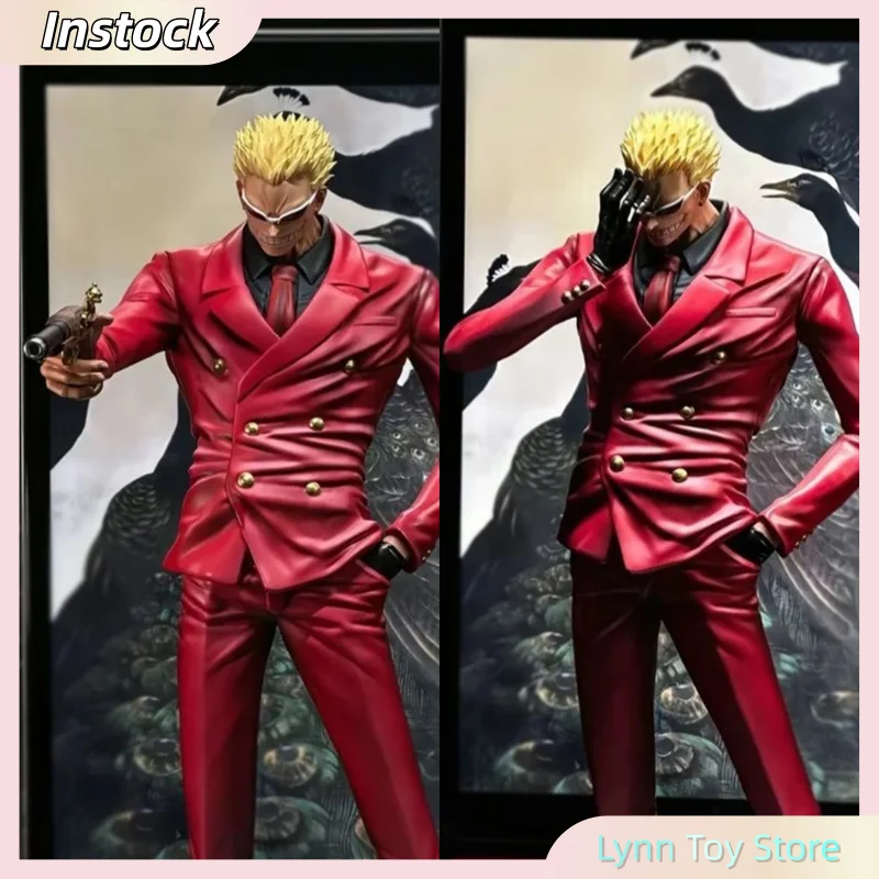 

28 см новая цельная статуя Ока Шичибукай Doflamingo фигурка Gk статуя ПВХ фигурка Коллекция Модель игрушки в подарок