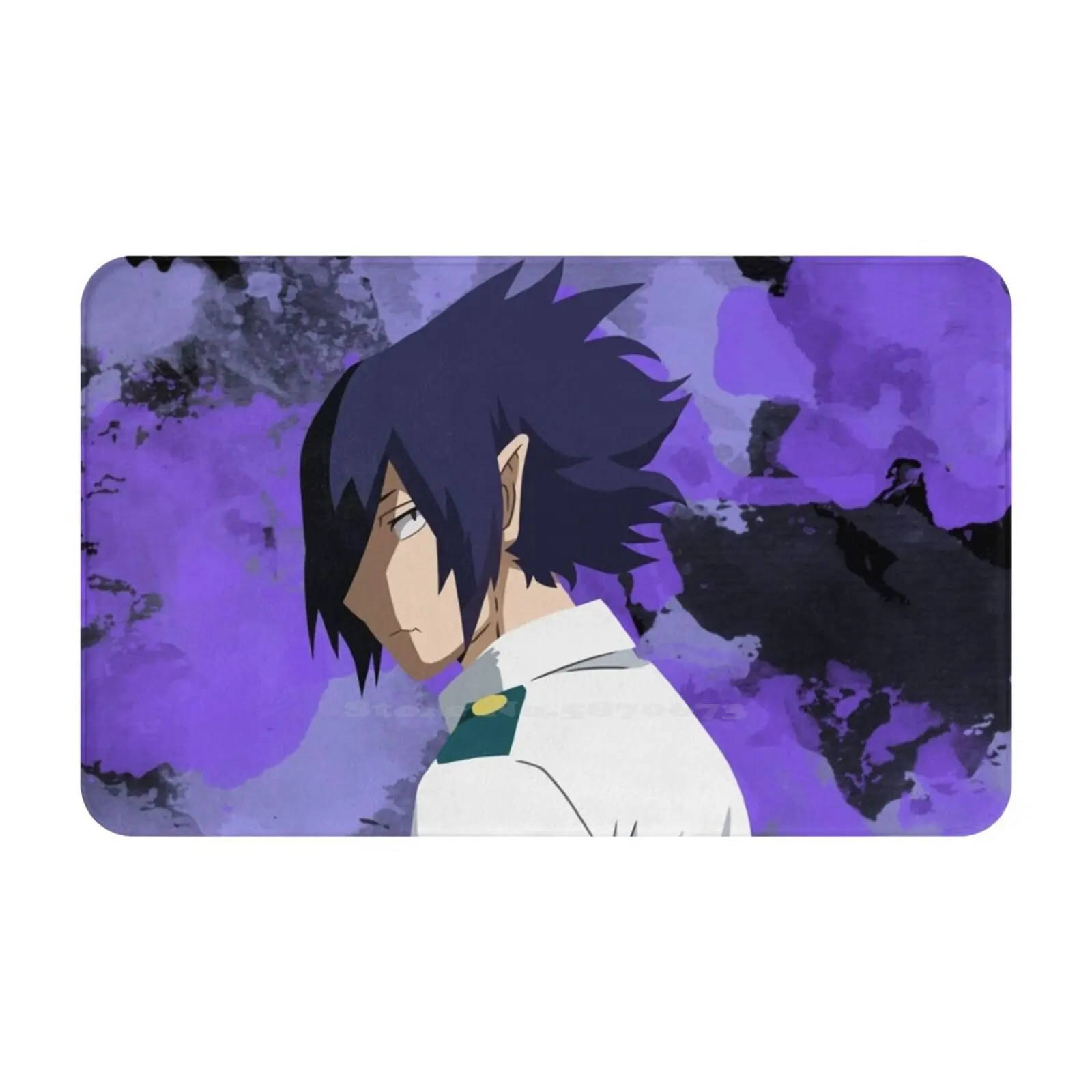 Amajiki Tamaki Soft Foot Pad Room Goods Rug Carpet Weeb Fanart Anime Art Pop Culture Fandom Bnha Mha Boku No Hero Academia