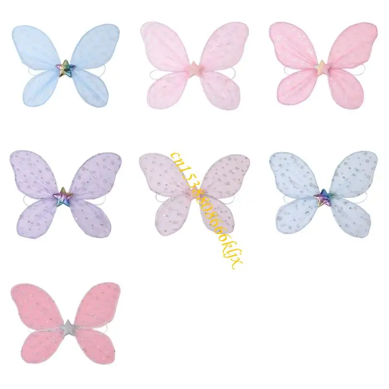 

Glitters Butterfly Wing Halloween Dressing Up Costumes Fairys Wing Angel Wing 066C