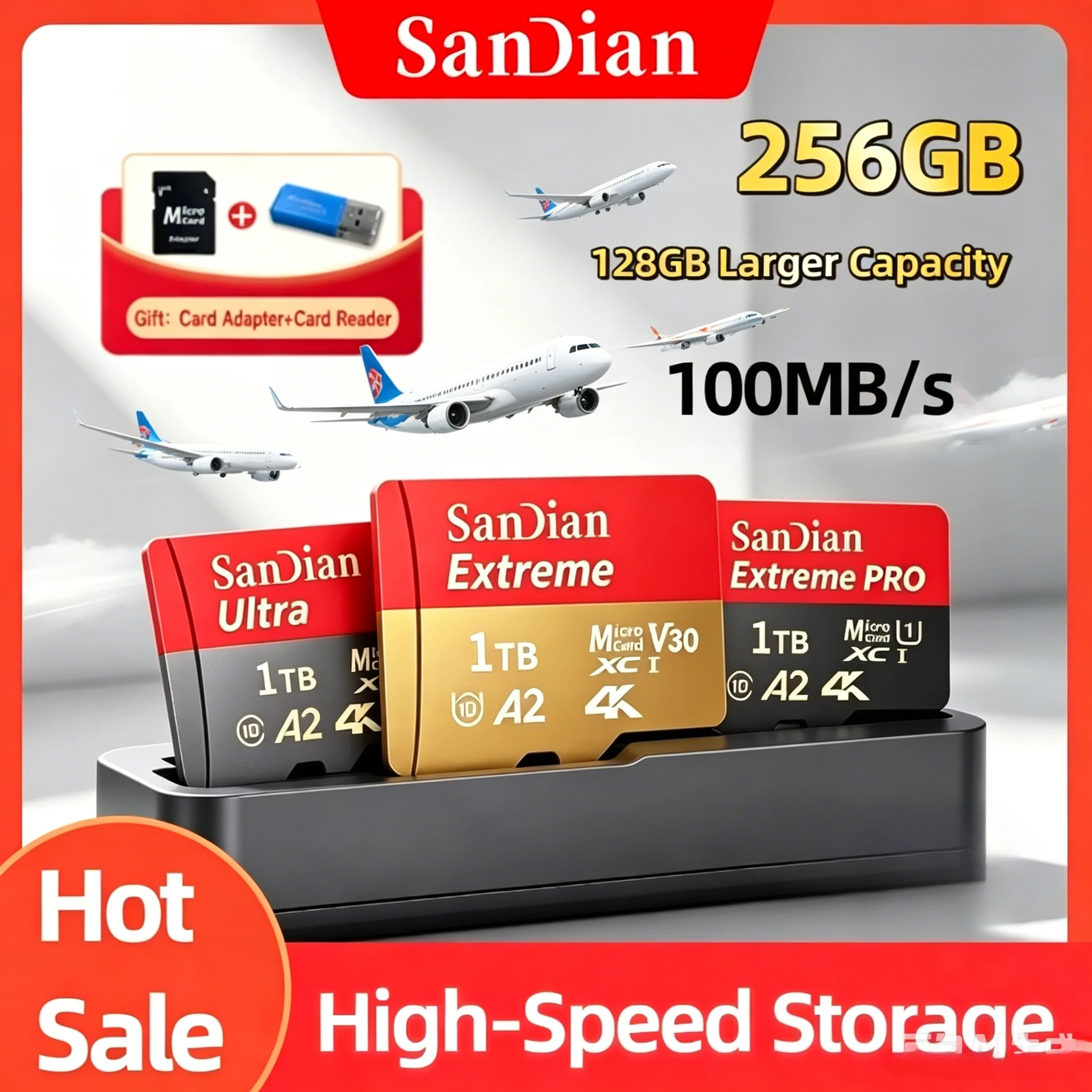 

Original 1TB Memory Card 128GB 256GB SD/TF Class10 Flash Card mini SD TF CARD for Phone Speakers Robot Camera