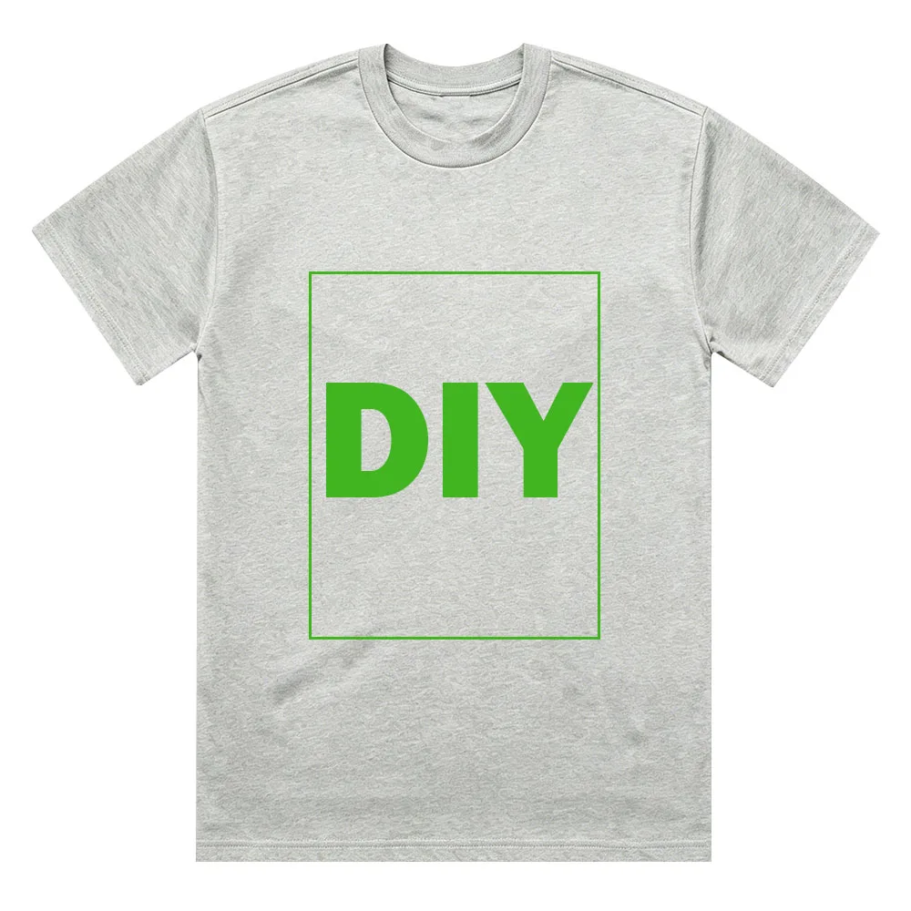DIY Custom Cotton Tees Women Men Clothing Customized Graphic T Shirt Summer High Quality Soft O-neck Short Sleeve Casual Clothes image 4