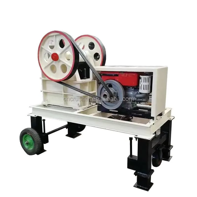 

Diesel Engine Factory Price Jaw Mining Pe150x250 250X400 400X600 Mobile Stone Crusher