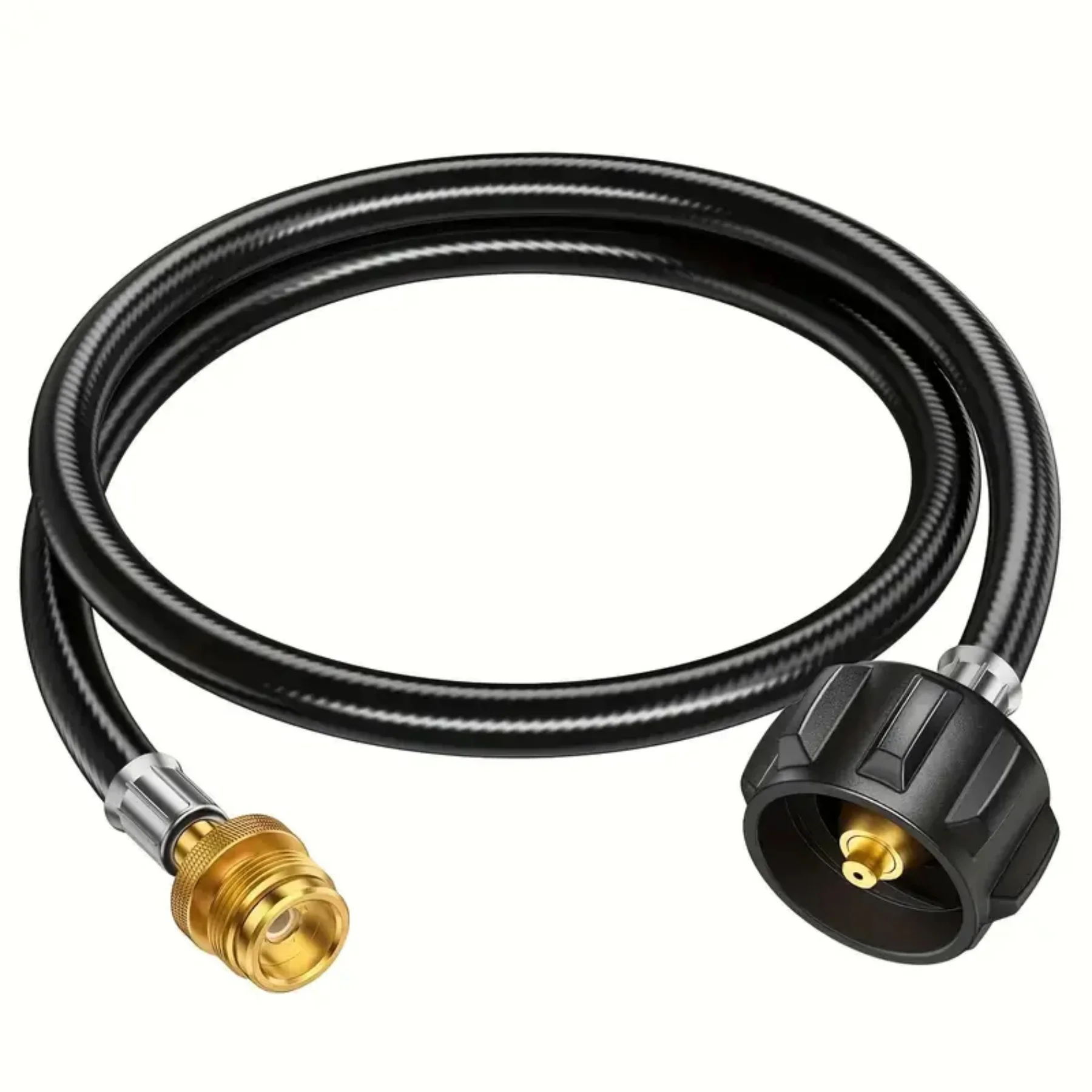 Mangueira de Mangueira de Tanque Propano Acessórios para Churrasqueira Camping Grill 1lb a 40 lb 4ft