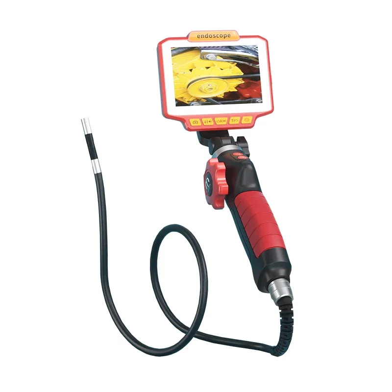 Endoscope Waterproof Probe Engine Carbon Deposit 180 ° Rotating High Temperature Resistant  Auto Repair Pipeline