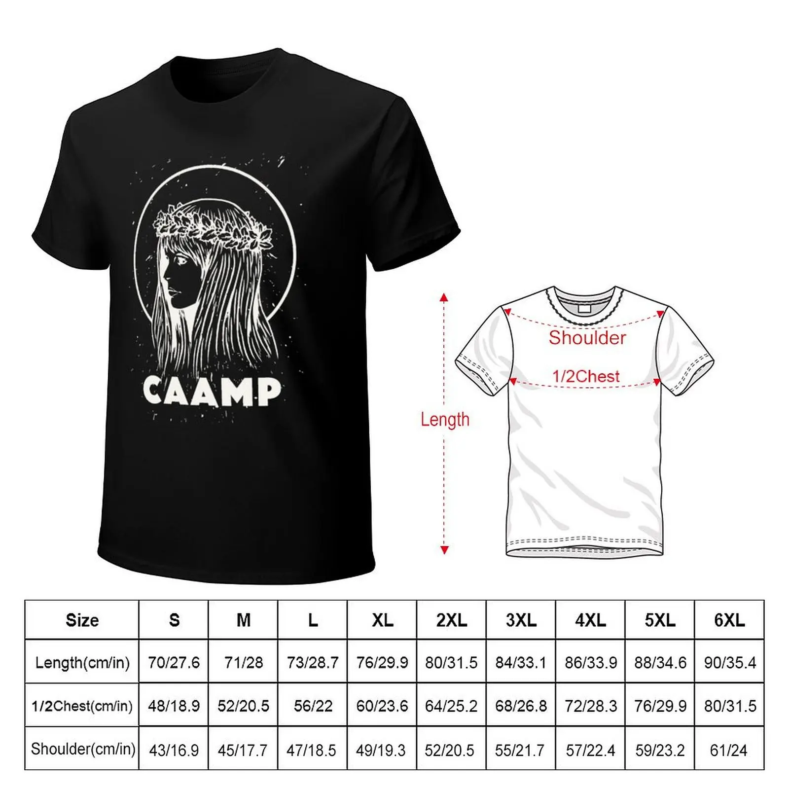 Caamp Merch Misty 1 T-Shirt man t shirt summer T-Shirt