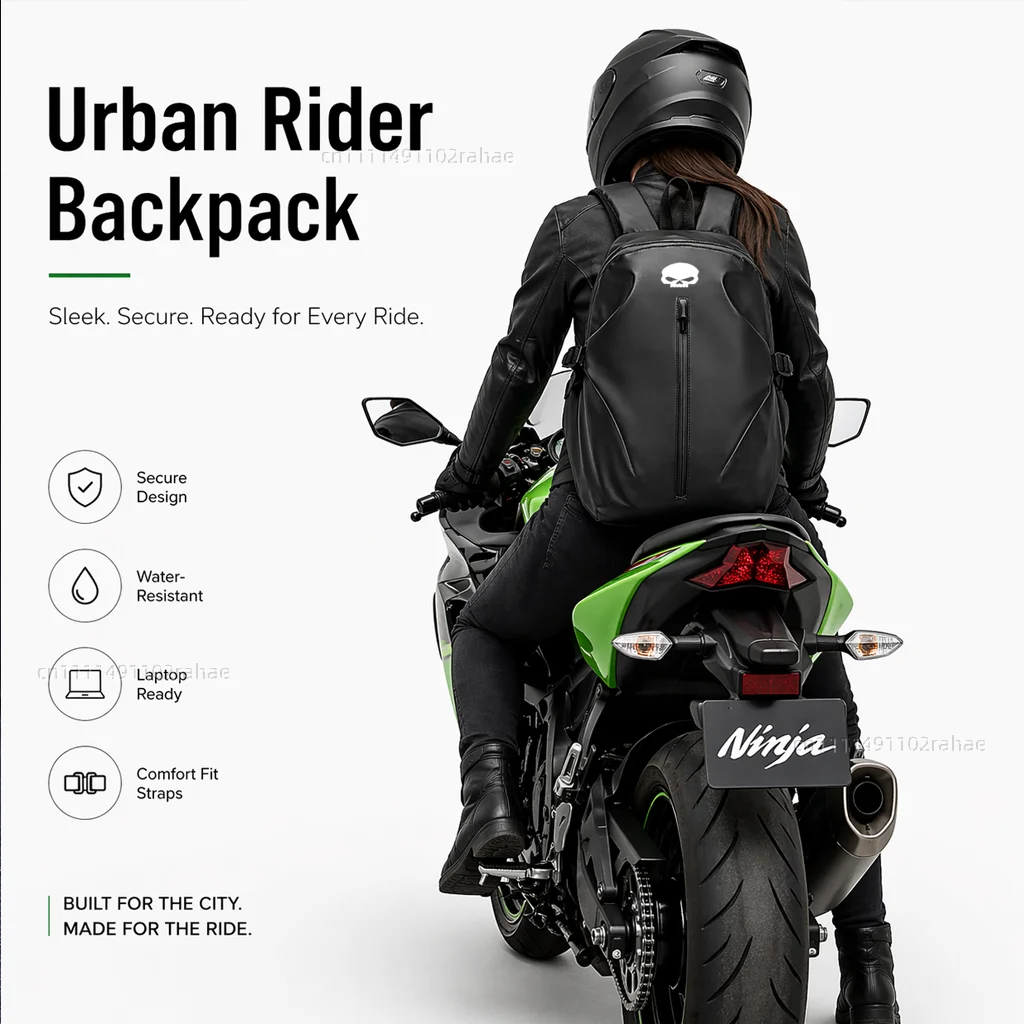 Knight Backpack Motorcycle Helmet Bag Travel Equipment Waterproof Large Capacity For Harley Davidson ADV 1250 PA1250 Special view 6