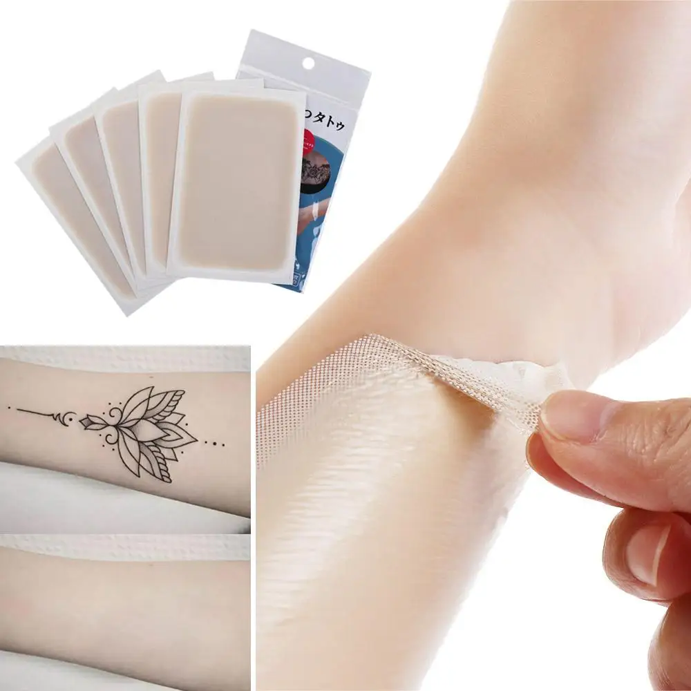 Unisex Full Cover Birthmark Black Spot Tattoo Cover Up Sticker Acne Concealing Sticker Flaw Hide Tapes Scar Concealer Sticker