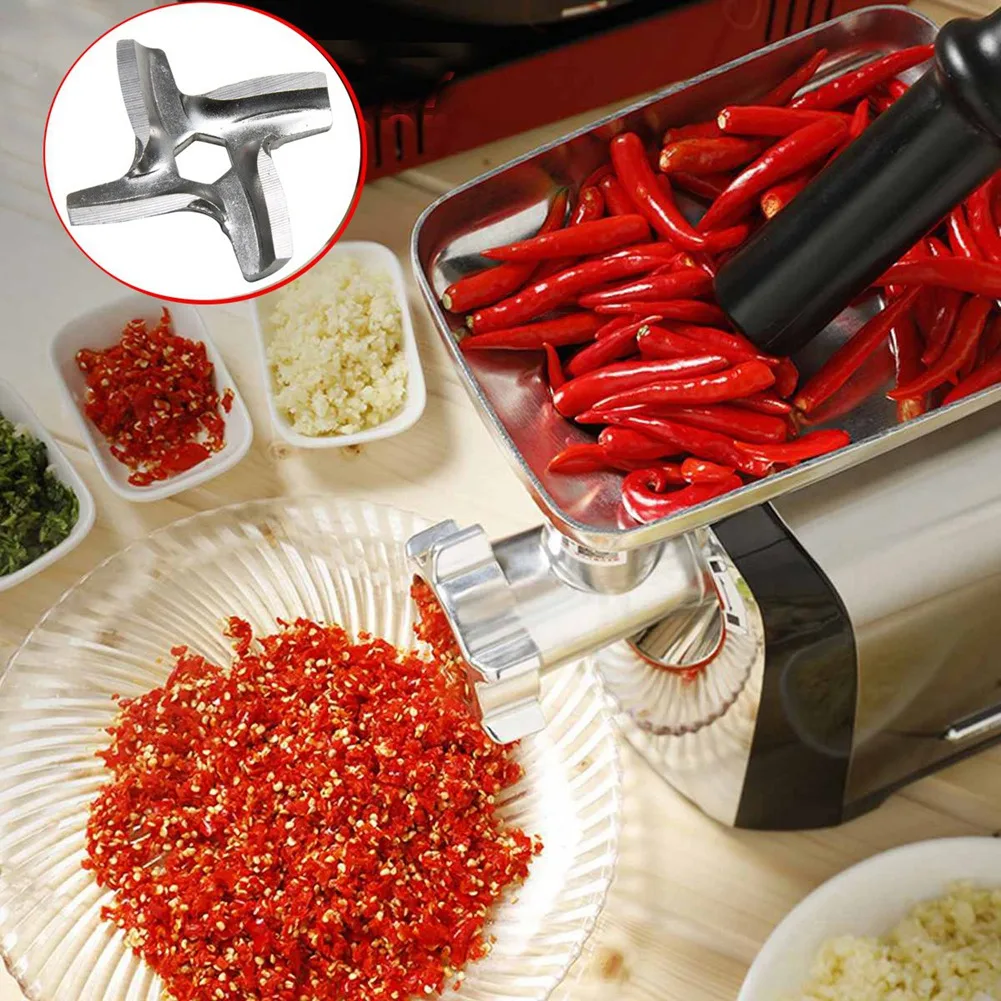CKFAM-10X Cuchilla para Picadora de Carne Moulinex, Repuesto para Electrodomésticos de Cocina, Compatible con HV2 HV3 HV4 HV6 HV8 ME406 ME420 ME605 ME650