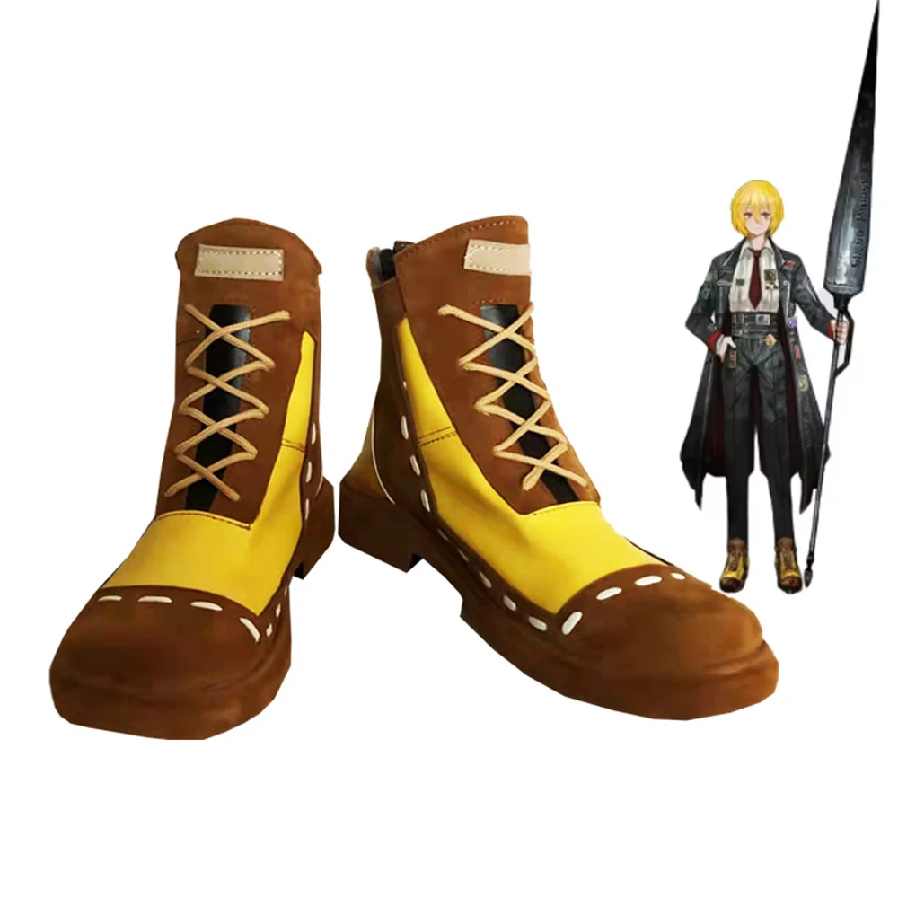 Game Limbus Company Don Quixote Cosplay Shoes Boots Anime Carnival Halloween Party Costume Accessories Props