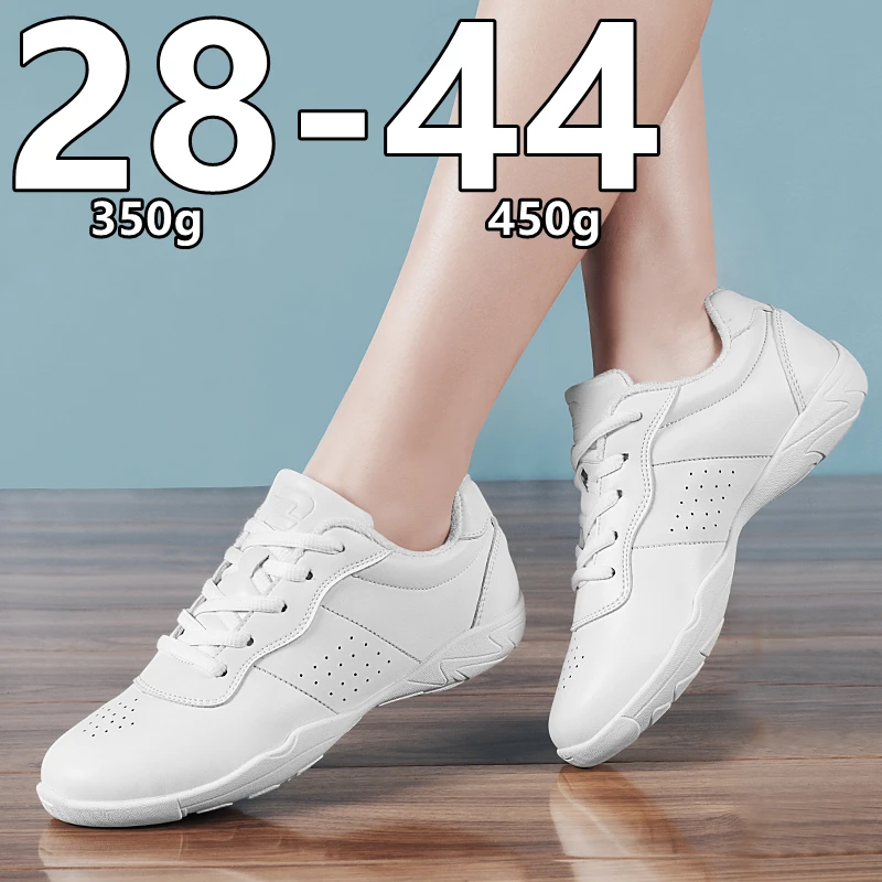 9211 Marwoo cheerleading shoes Children's dance shoes Competitive aerobics shoes Women's white jazz sports shoes