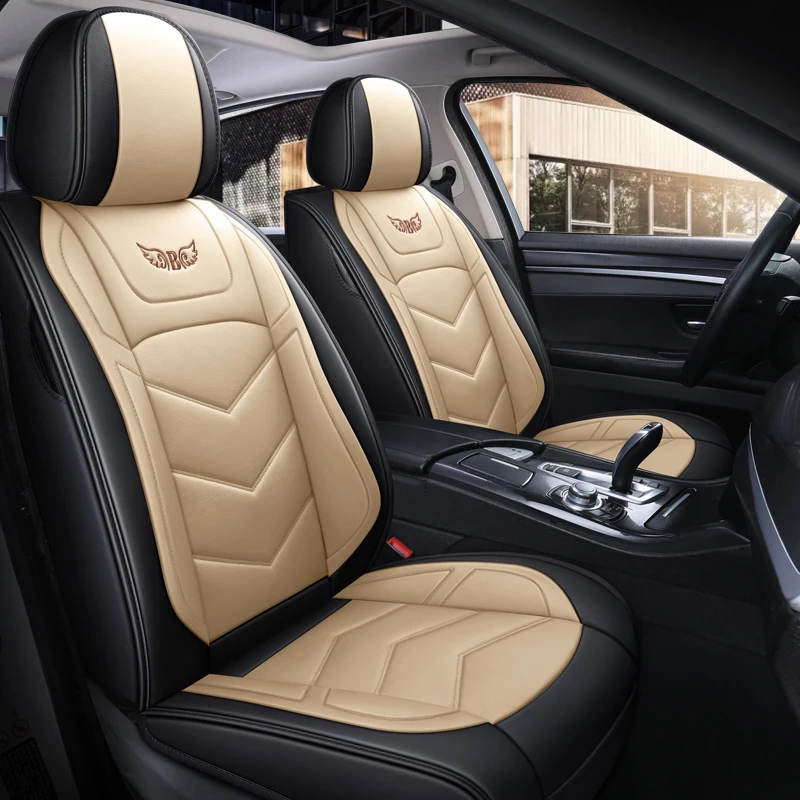 Five-Seater Car Seat Covers Four Seasons Pad Universal Fit for Most Cars Automotive Seat Cushion Protection