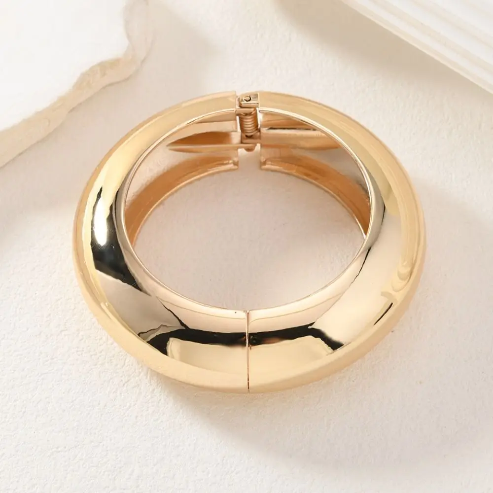 Pulseras de empalme geométrico irregular, brazaletes encantadores de aleación impermeables ajustables, redondos, cómodos de llevar