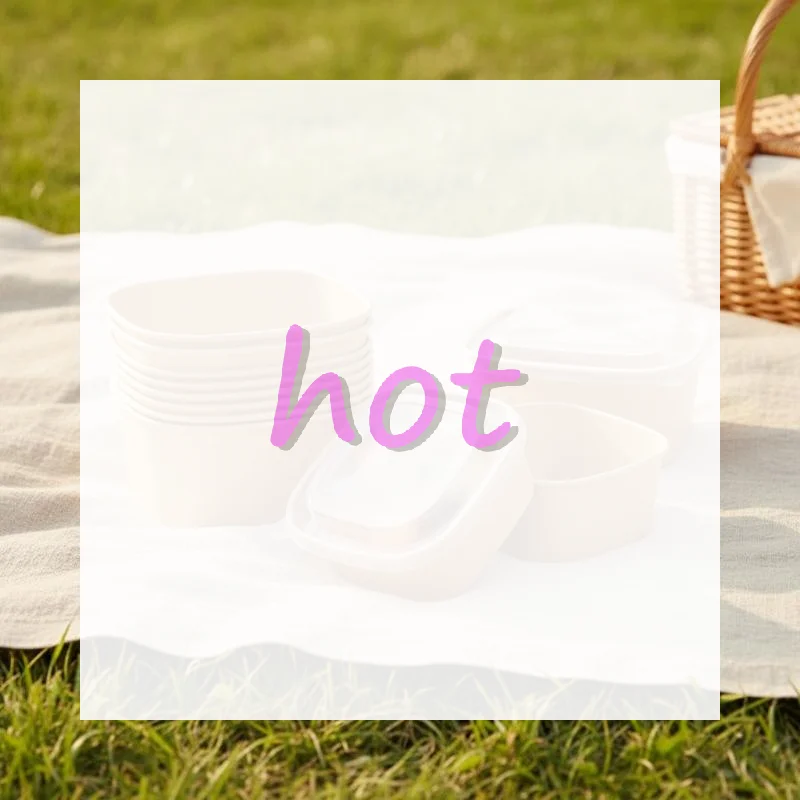 Kraft Paper Box - # Boîte à déjeuner jetable en