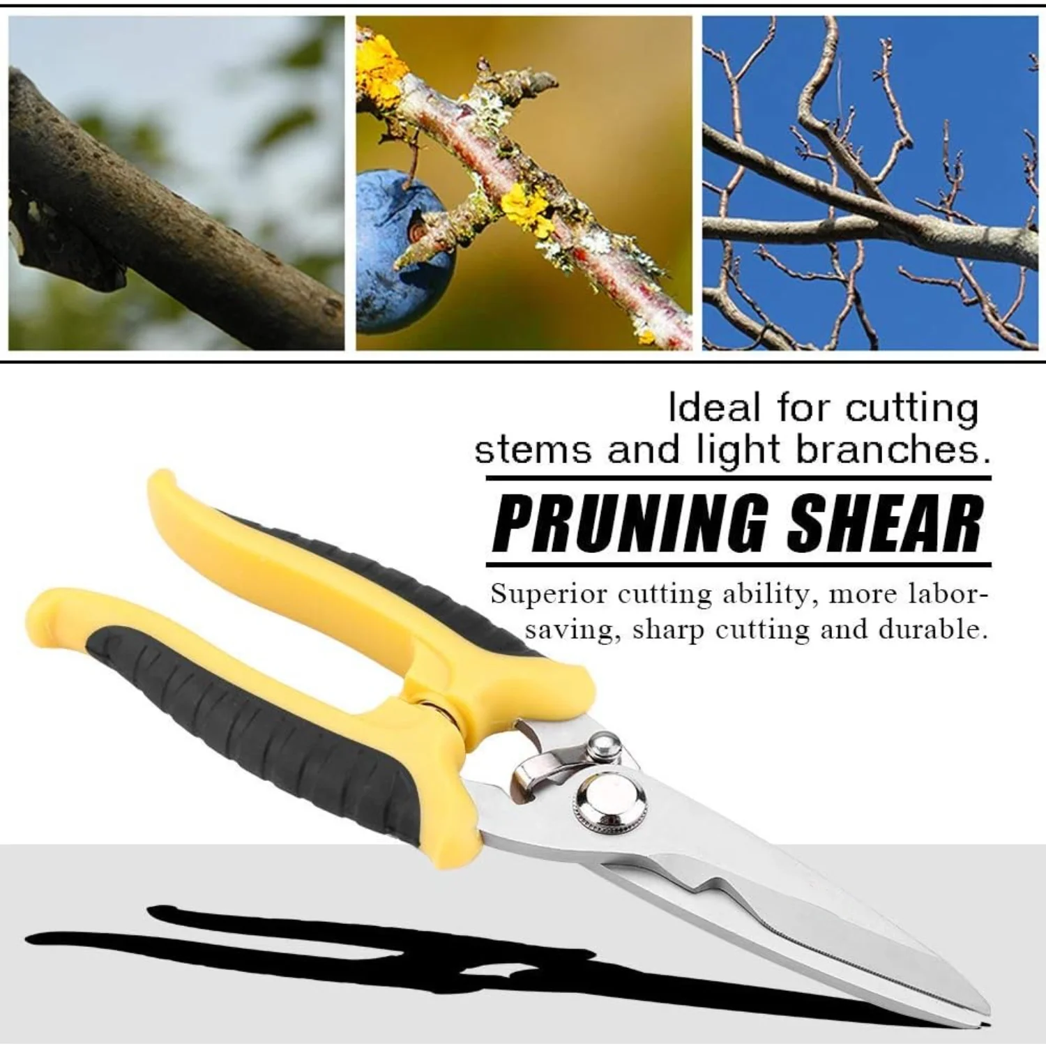 Saw Tijera podadora Branch trimmer Lawn equipment Gardening Hedger trimmer Weed puller Grass trimmer Pruning shears Lawnmower