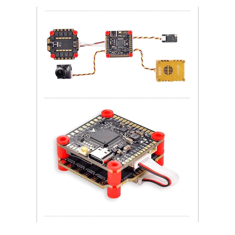 

B37B-F405 V3S PLUS Stack F405 Flight Controller BLHELI_S 55A 4In1 ESC 30.5X30.5Mm For RC FPV 5-15Inch Freestyle Drones Parts
