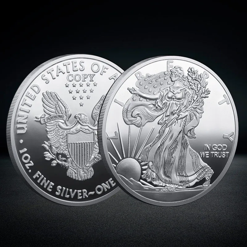 USA Souvenir Coin American Statue of Liberty Commemorative Coin