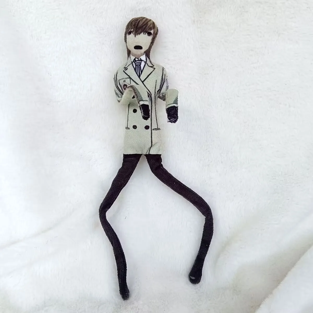 Amamiya Ren Plush Doll 28cm P5 Stuffed Dolls Abstract Joint Flexible Room Deco Halloween Akechi Goro Plush Toys Gifts Funny