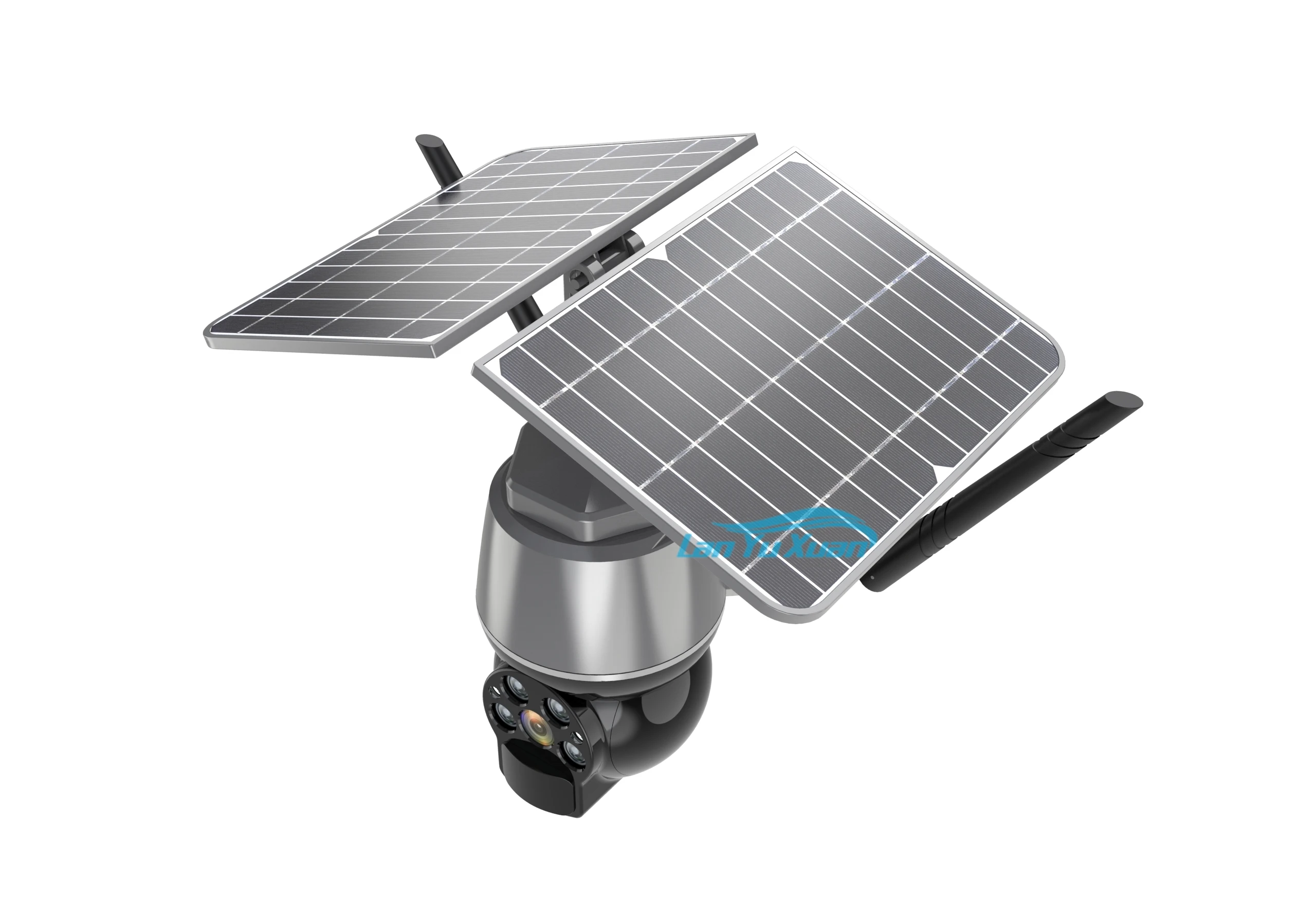 Factory Price Ip65 Waterproof 4g Solar  Video Intercom Night Vision Wifi Ptz Cameras Sim Card Network 