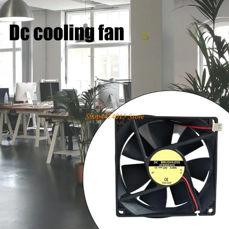 K1AA AFB0924VH 24V 0,4A 9025 Охлаждающий вентилятор 90x90x25 мм 81,47CFM 3500RPM Высокая скорость