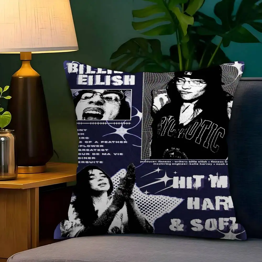 

Hit Me Hard And Soft B-Billie Maple Design Cushion Cover Happy Autumn Harvest Decor Holiday Decorati Pillow Cover