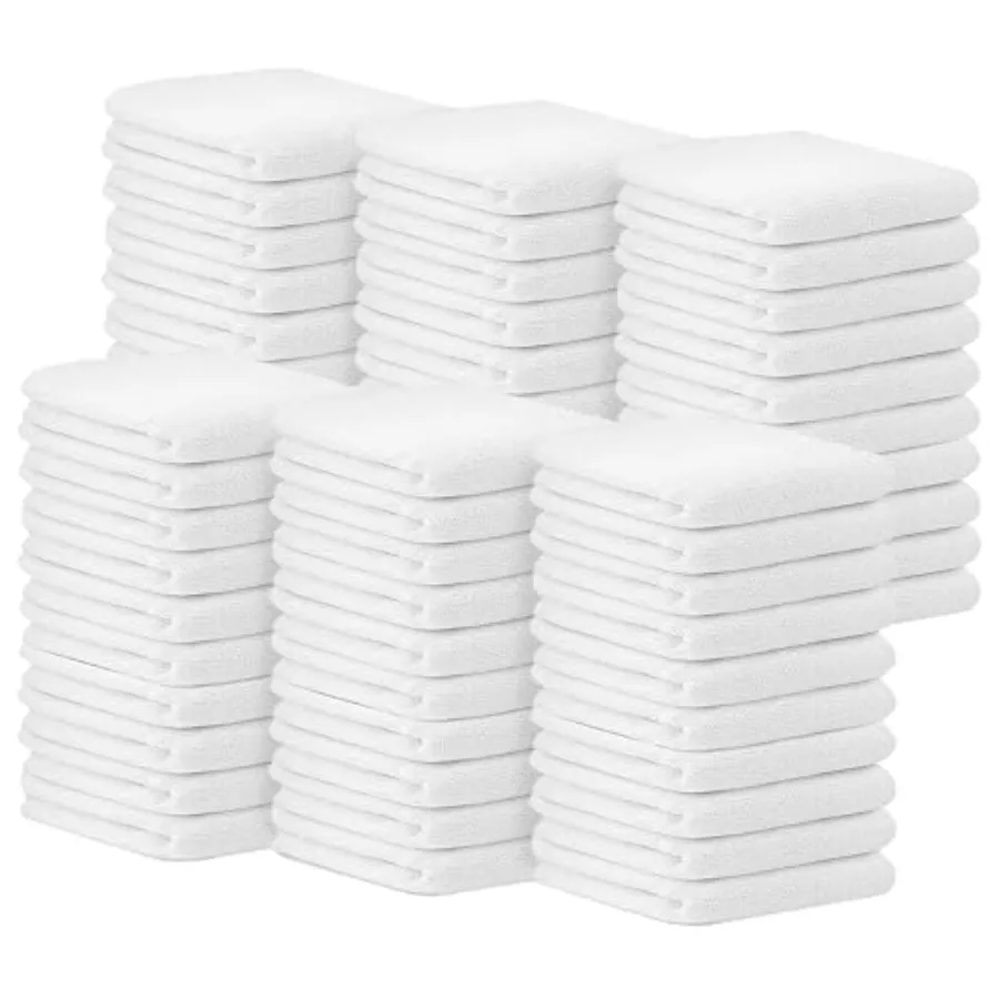 

Bar Towels Size 14x17 Inch 100% Cotton Absorbent and Reusable Cleaning Rags Multipurpose Cleaning Towels Terry Cloth Rags Durab