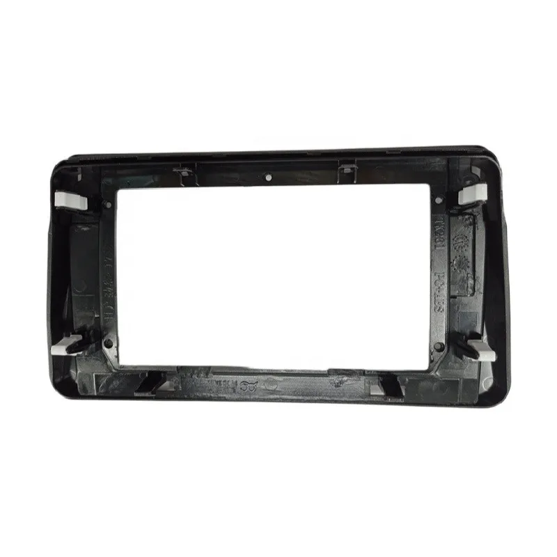 10.1 Polegada instalação de rádio do carro duplo din dvd gps mp5 plástico fáscia painel quadro para 2017 + nissan micra/kicks