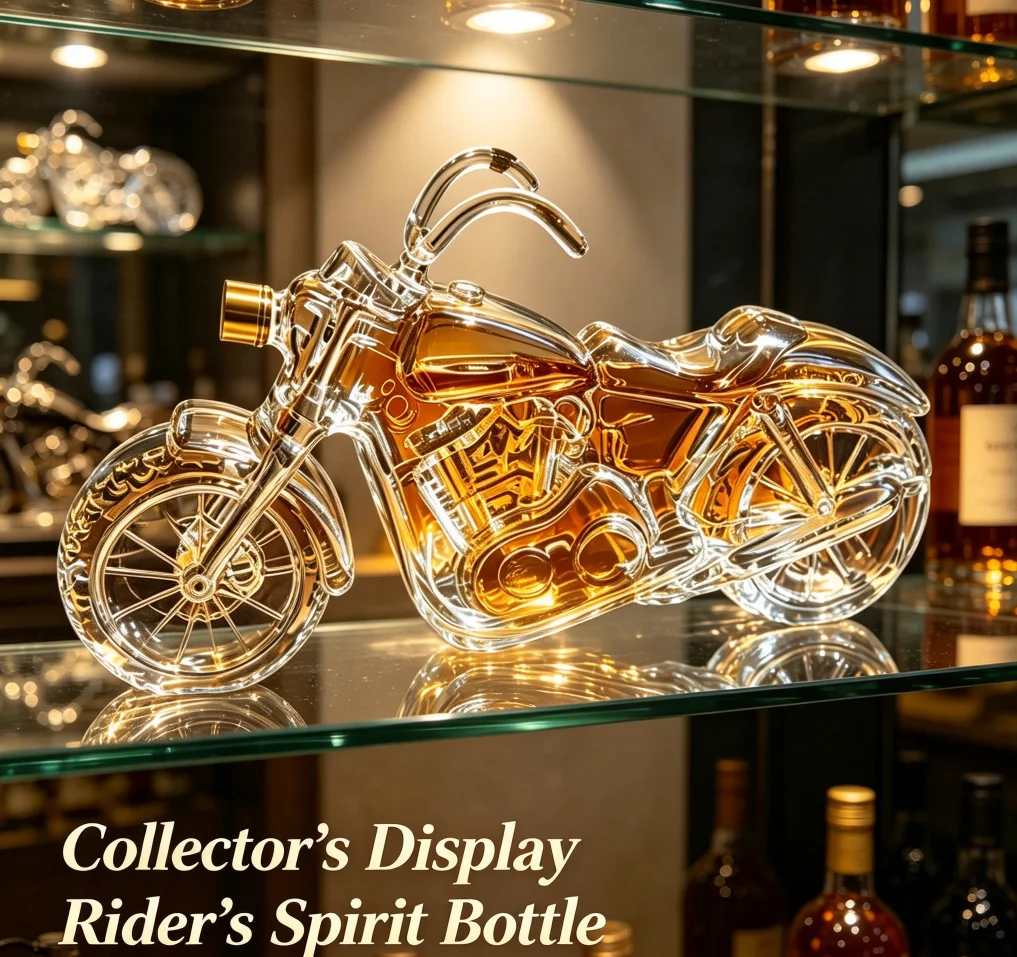 Clear High Borosilicate Glass - đánh giá và giá Vintage Collectible Liquor Bottles