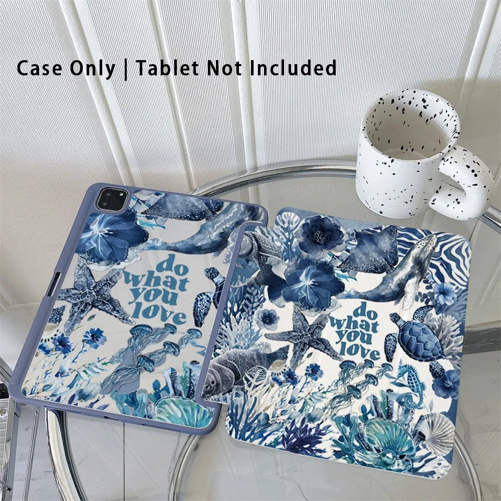 حافظة لهاتف سامسونج باد، حافظة ذكية متوافقة مع سامسونج لجهاز جالاكسي تاب S7/S8/S9