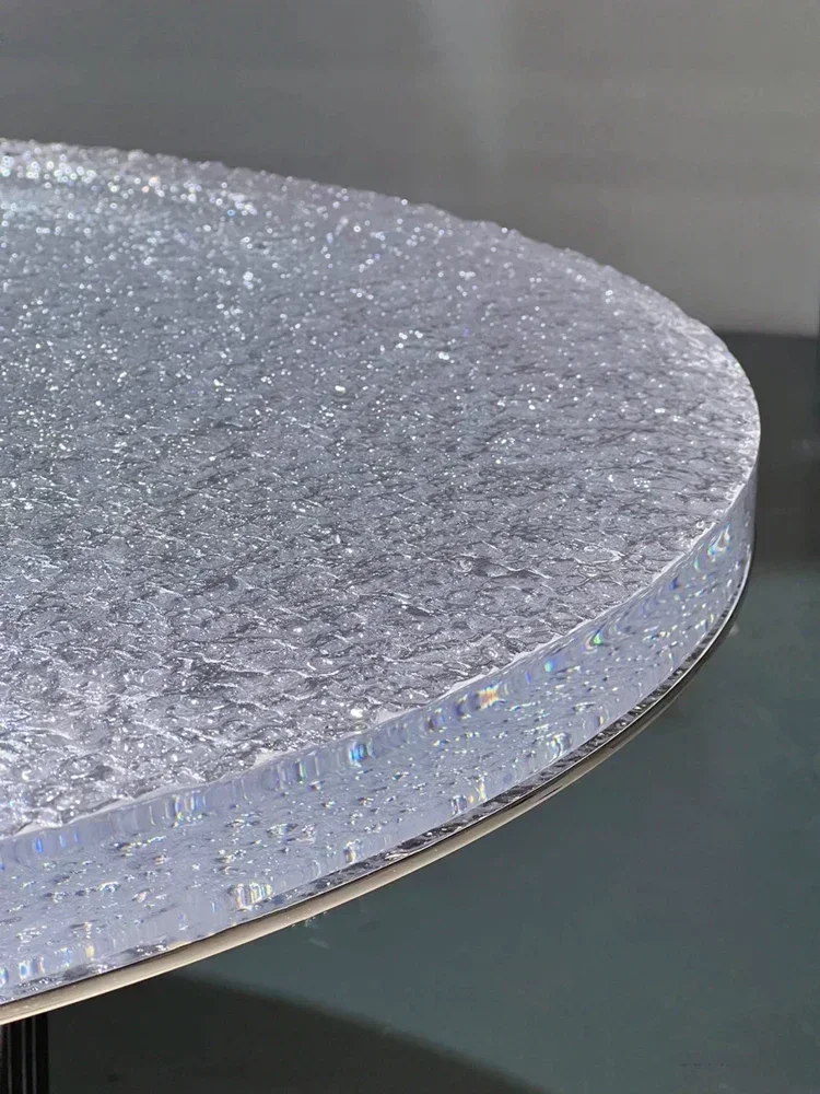 Coffee Table Minimalist Light Luxury Modern round Side Table Combination Living Room