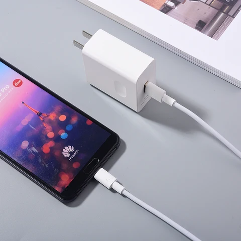 Быстрое зарядное устройство Huawei 100W SuperCharge (EU/US) с кабелем USB Type-C 6A для Huawei Pura 80, 70, P60, P50 Pro+, Mate 70, 60, 50 RS