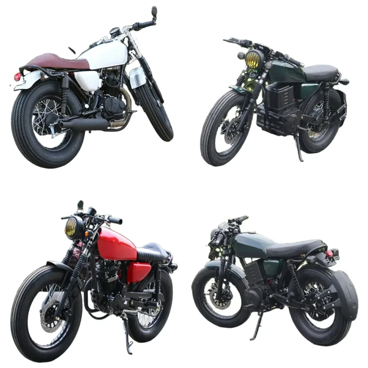 

STLF Retro Classic 2 Person Vintage Lithium Battery Electric Motorcycle Racing Motorbike For Adult Electric Sports Motorcycle