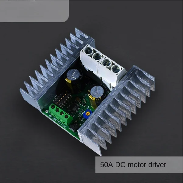 

Speed regulation direction control of single 50A DC motor driver