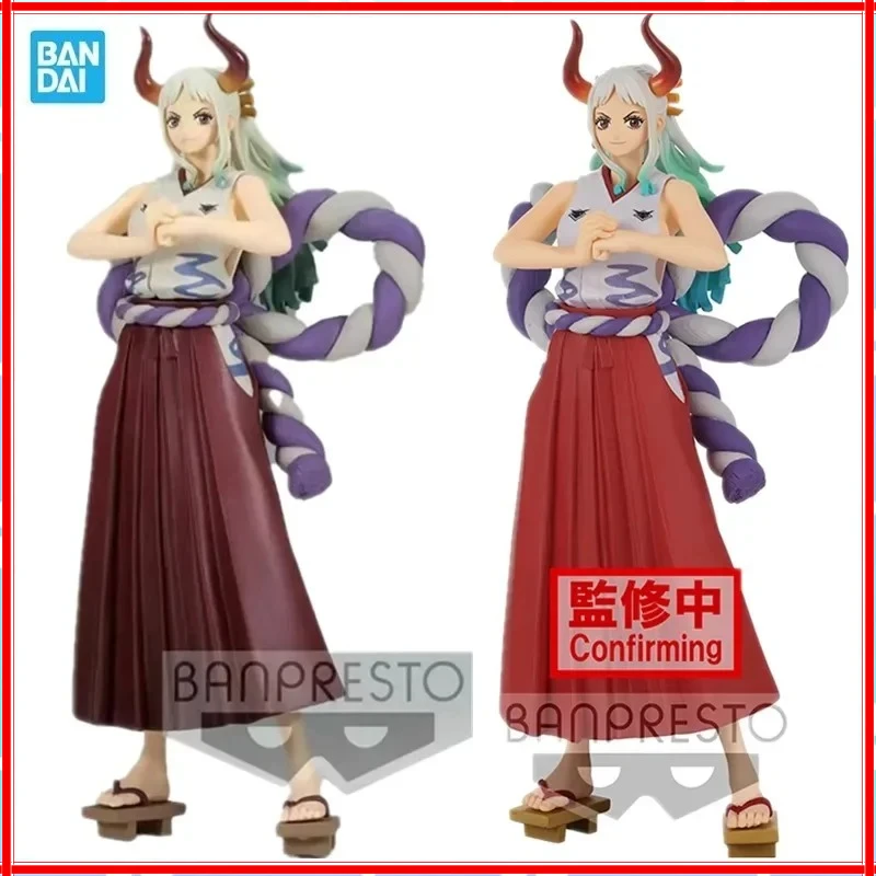

Bandai Original Banpresto Anime One Piece Yamato Grandling Lady Wano Country DXF PVC Action Figure Collection Model Toy Gifts